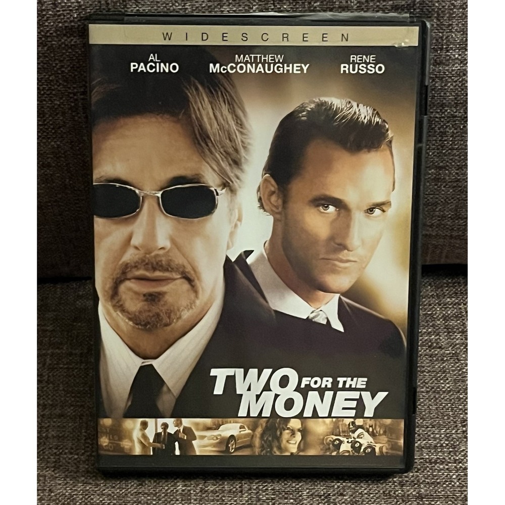 Two for the Money Widescreen DVD Al‎ Pacino Matthew McConaughey